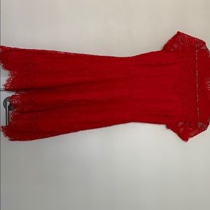 Red size small dress